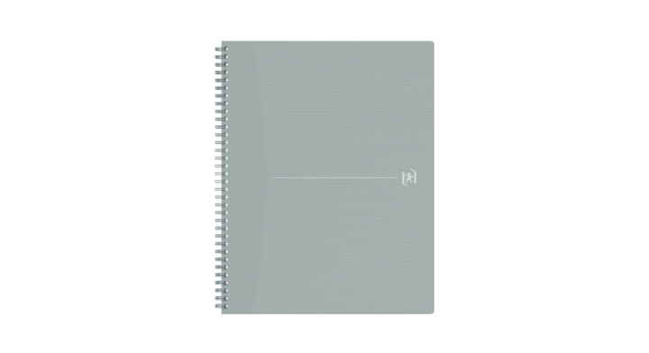 Spiraalblok oxford origin a4+ lijn 70vel grijs(400150003)