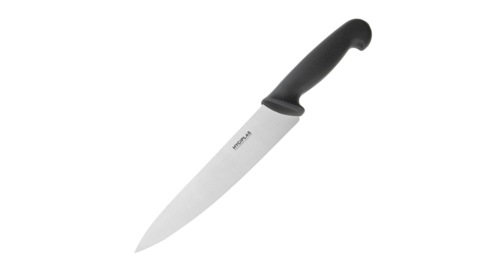 Koksmes hygiplas 215 mm zwart(c265)
