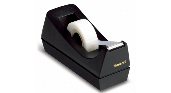 Plakbandhouder 3m scotch c38 zwart