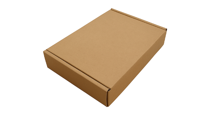 Brievenbusdoos, 220x155x28mm, A5, bruin (50 stuks)