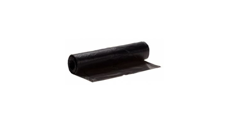 Pedaalemmerzak | HDPE | 50x55cm | 25 Liter | T10 | Zwart (50 rollen x 50 zakken)