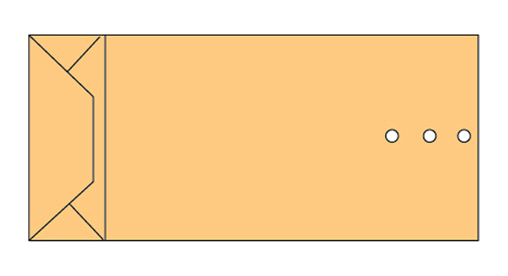 Envelop quantore monsterzak 100x245x40 120gr br