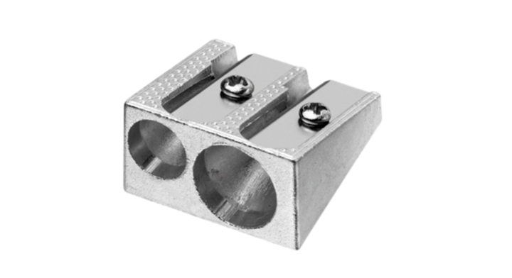 Puntenslijper westcott aluminium dubbel kegelvorm(ac-e14212)