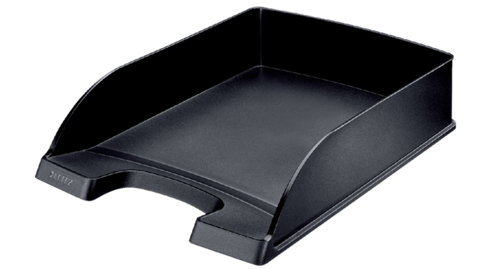 Leitz Plus, brievenbak standaard A4, zwart, 52270095