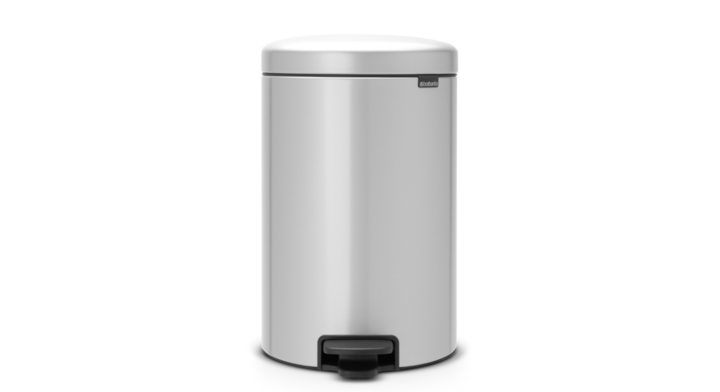 Brabantia, pedaalemmer, 20 liter, metallic grijs, VB 114069