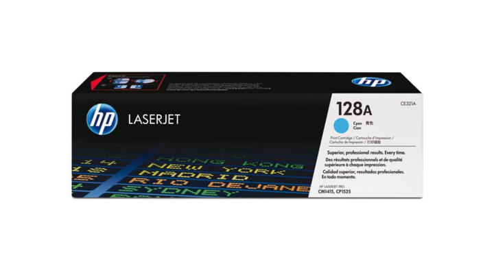 Tonercartridge hp ce321a 1.3k blauw(ce321a)