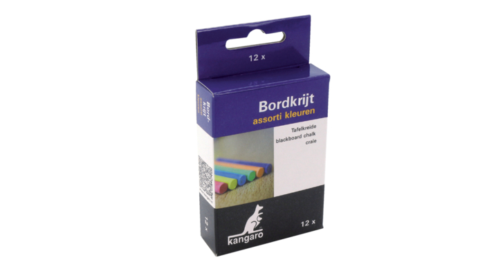 Bordkrijt kleur 12 stuks(cc-33506)