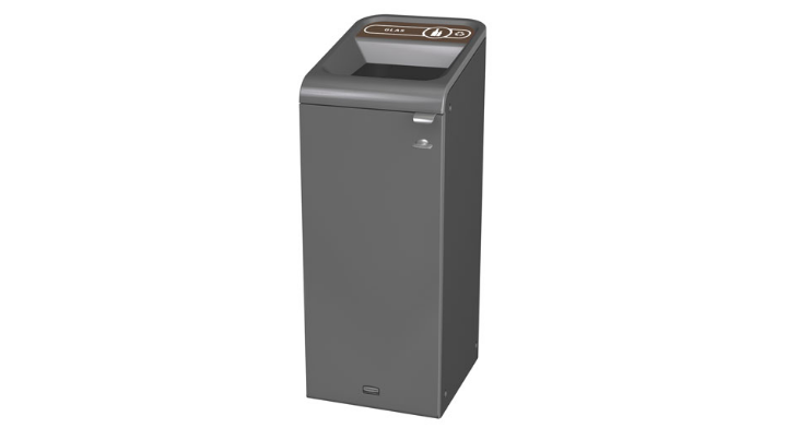 Rubbermaid Configure, modulaire afvalscheidingsbak, 57 liter, VB 500862 | glas Nederlands