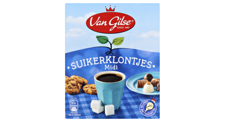 Van Gilse, suikerklontjes, 750 gram, midi, 977126 (1 pak)