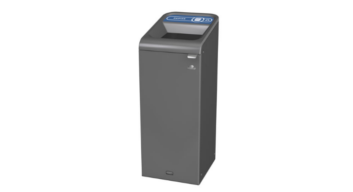 Rubbermaid Configure, modulaire afvalscheidingsbak, 57 liter, VB 500374 | papier Frans