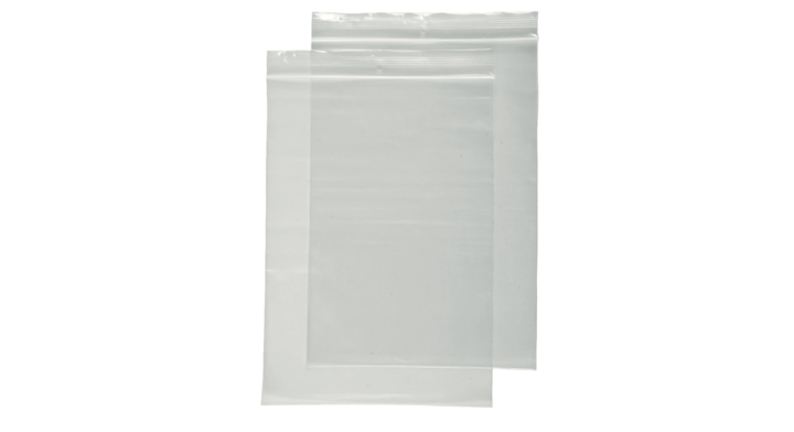 Verpakkingszak budget hersluitbaar 50my 160x230mm 100st