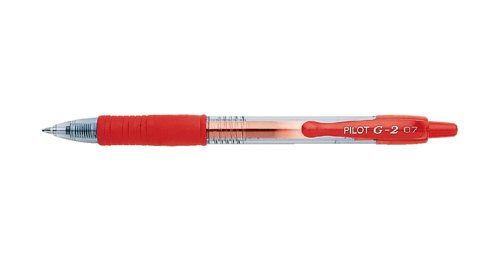 Gelschrijver pilot bl-g2-7 0.4mm rood