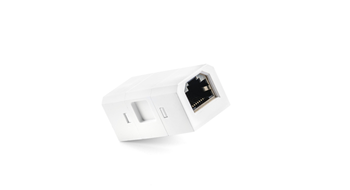 Filex, QI Power-Spot RJ45 module, wit