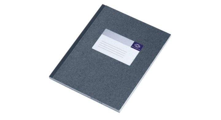 Register breedkwarto a1012-231 60blad grijs