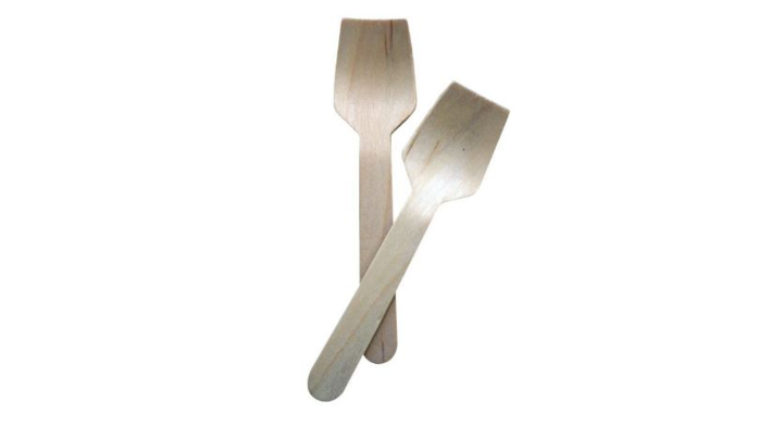 Ijslepel, hout, 95mm (100 stuks)