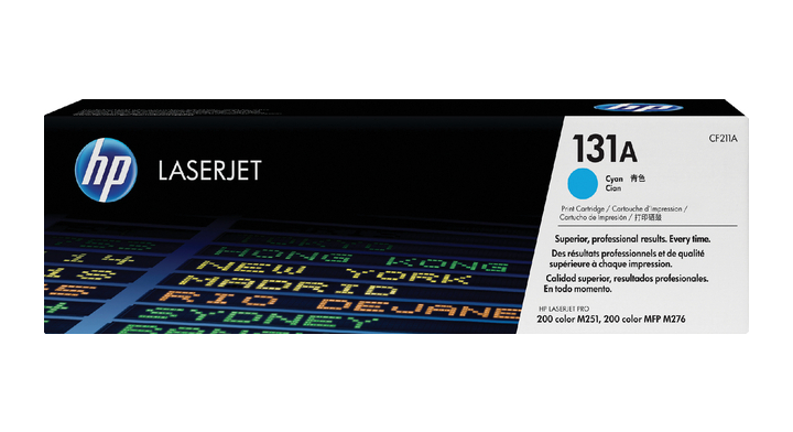 Tonercartridge hp cf211a no 131a 1.8k blauw(cf211a)