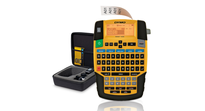 Labelprinter dymo rhino 4200 qwerty in koffer(1852995)