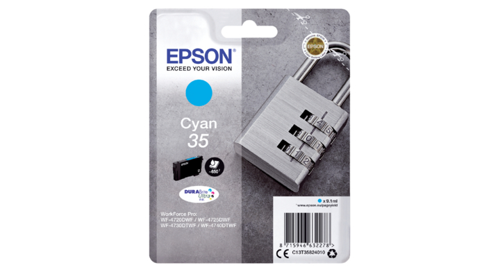 Inkcartridge epson 35 t3582 blauw(2783007)