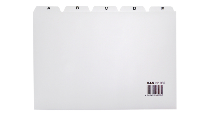 Alfabet han a5 ha-985 lichtgrijs(ha-985)