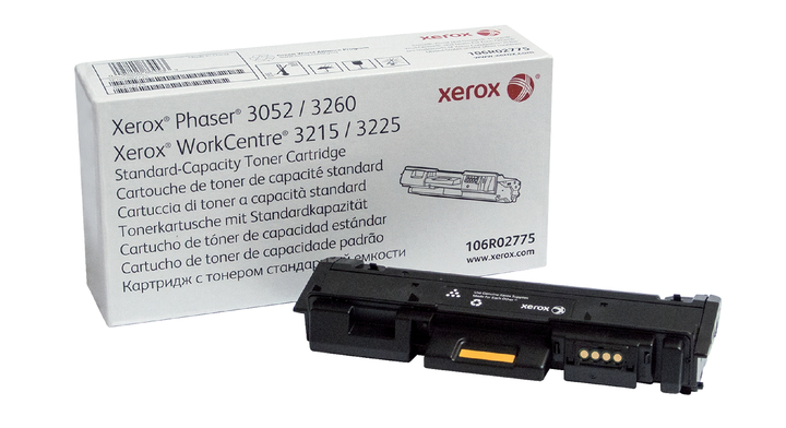 Tonercartridge xerox 106r02775 1.5k zwart(106r02775)
