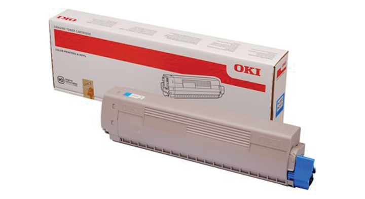 Tonercartridge oki 45862839 7.3k blauw(45862839)