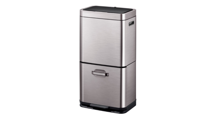 Eko Himalaya, sensor bin, 35+25 liter, mat RVS, VB 933960