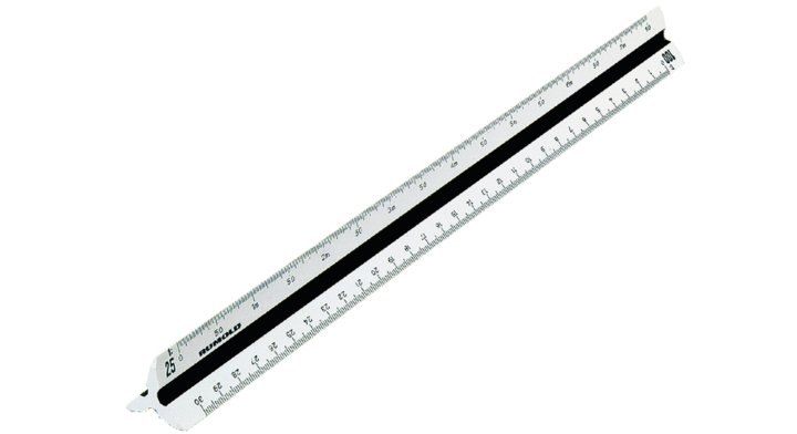 Schaalstok rumold 150/30 6 1:500/1000/1250/1500/