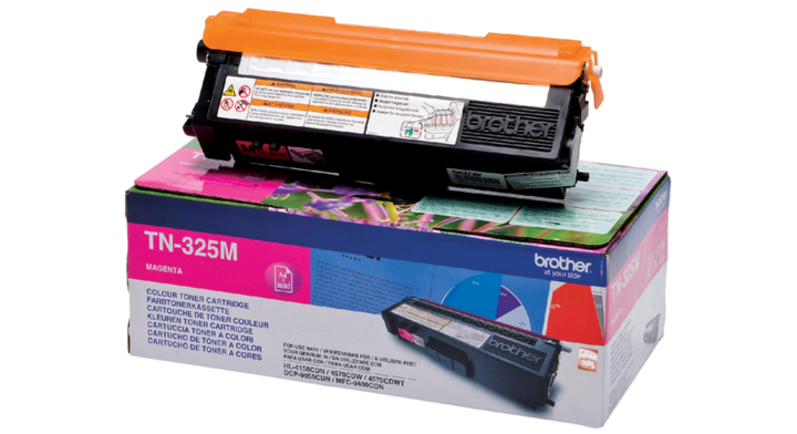 Toner brother tn-325m rood 3.5k(tn-325m)
