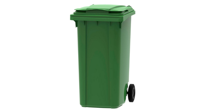 Rolcontainer, 240 liter, groen, VB 240000
