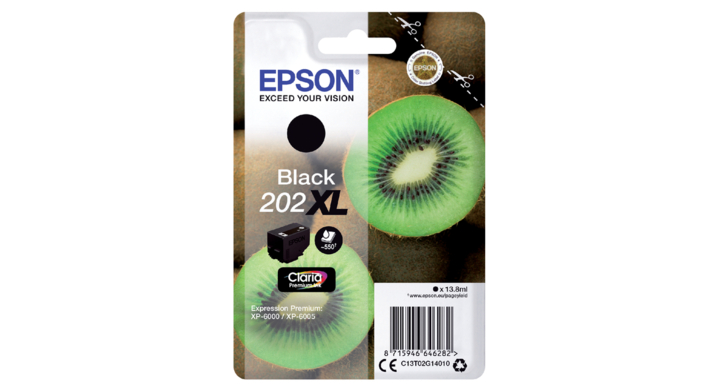 Inkcartridge epson 202xl t02g14 zwart(2888128)
