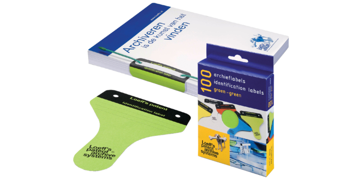 Archieflabel loeff karton groen