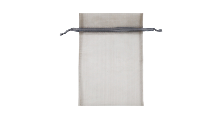 Organza zakjes, 17x25cm, zilver (250 stuks)