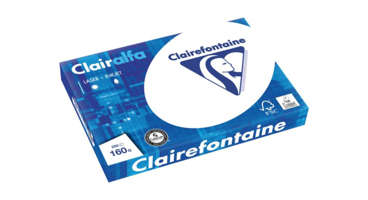 Kopieerpapier clairefontaine clairalfa a3 160gr wt