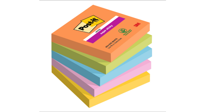 Memoblok 3m post-it 654-5ss-boos(7100258933)