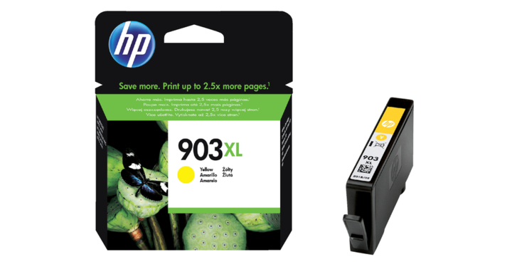 Inkcartridge hp 903xl t6m11ae hc geel(t6m11ae)