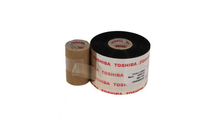 Toshiba printlint SG2, wax/resin, 55mm x 600m, near edge