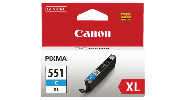 Inkcartridge canon cli-551 xl blauw(6444b001)