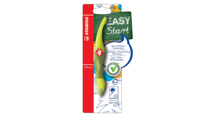 Rollerpen stabilo easyoriginal rechts + vull lime(b-46849-5)