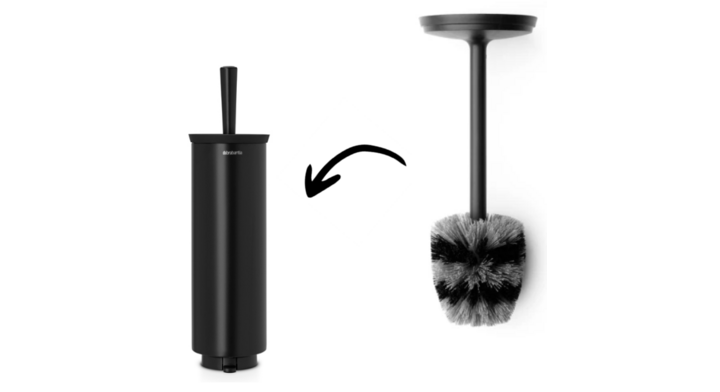 Brabantia | Vervangingsborstel | Zwart | VB 370021