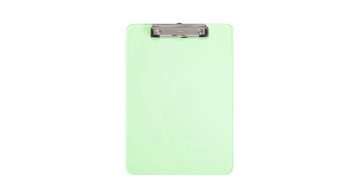 Klembord maul a4 transparant neon groen(2340651)