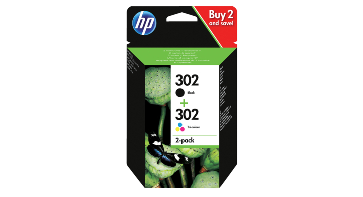 Inkcartridge hp 302 x4d37ae zwart kleur(x4d37ae)