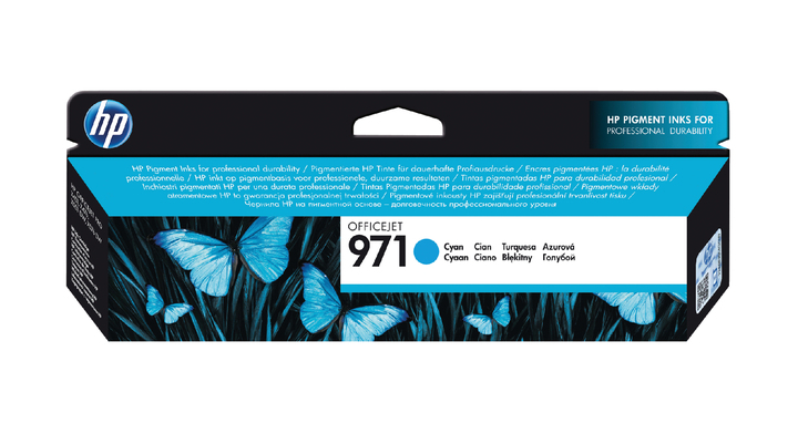 Inkjetcartridge hp cn622ae no 971 2.5k blauw(cn622ae)