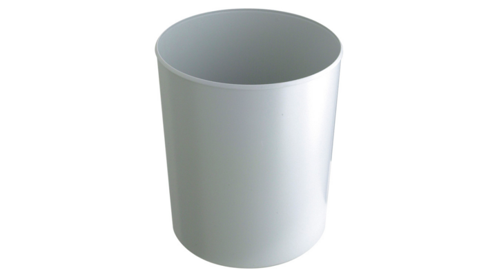 Vuurbestendige papierbak, rond, 20 liter, grijs, VB 181800