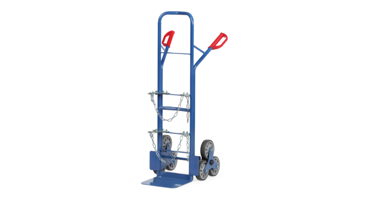 Gasflessen trappensteekwagen, Draagverm. 200kg