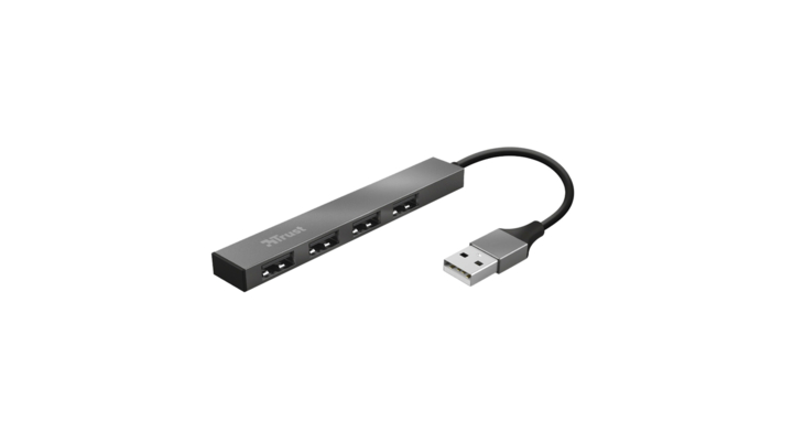 Hub trust mini usb halyx 4 poorts(23786)
