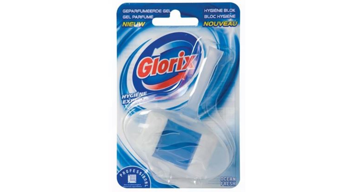 Glorix Ocean Fresh, hygiëne toiletblok (12 stuks)