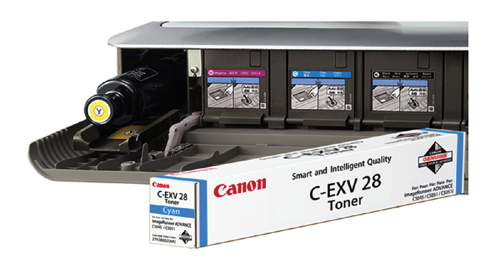 Tonercartridge canon c-exv 28 blauw 38k(2793b002)