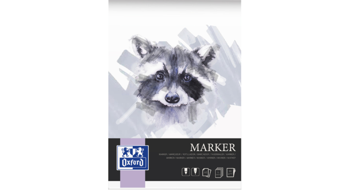 Tekenblok oxford marker a3 15vel 180gr(400166105)
