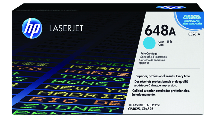 Tonercartridge hp ce261a blauw(hpce261a)