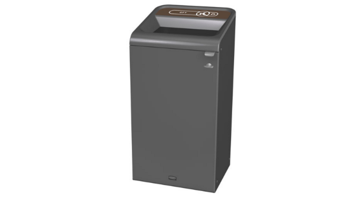 Rubbermaid Configure, modulaire afvalscheidingsbak, 87 liter, VB 501272 | GFT Vlaams